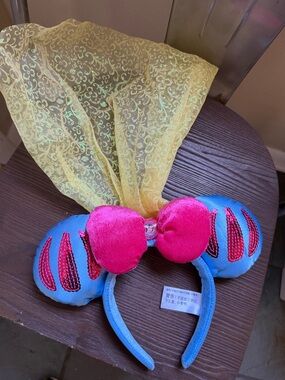 Disney Parks Snow White Minnie Mouse Ears Headband veil